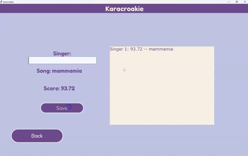 Karacroakie: AI-Enhanced Karaoke Scorer – screenshot 8