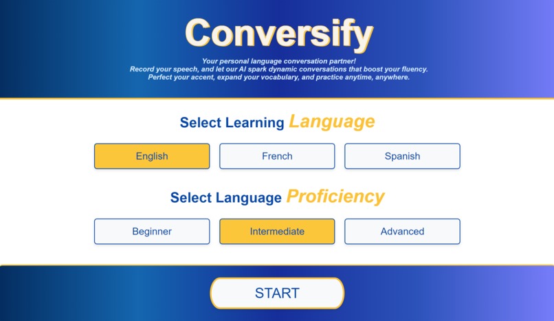 Conversify – screenshot 1