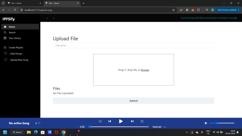 IPFSify – screenshot 1