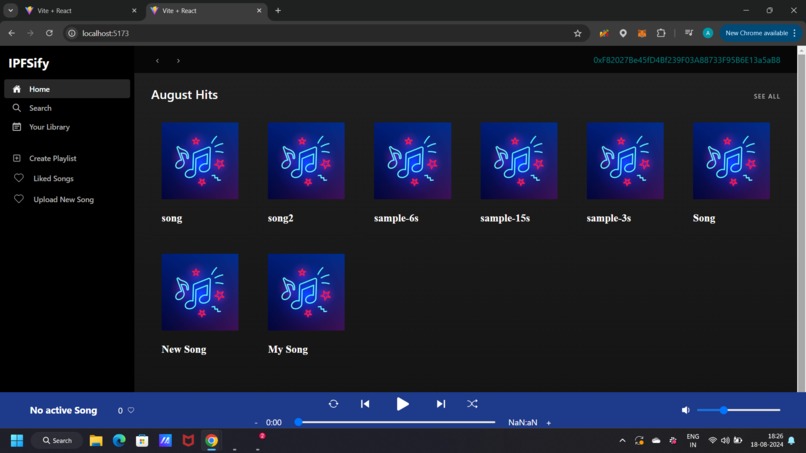 IPFSify – screenshot 2