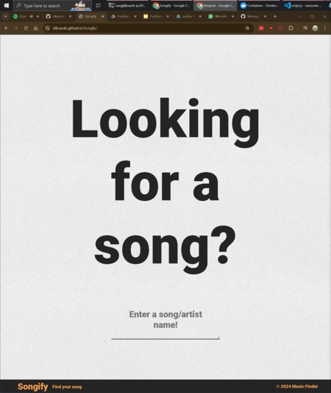 Songify – screenshot 1