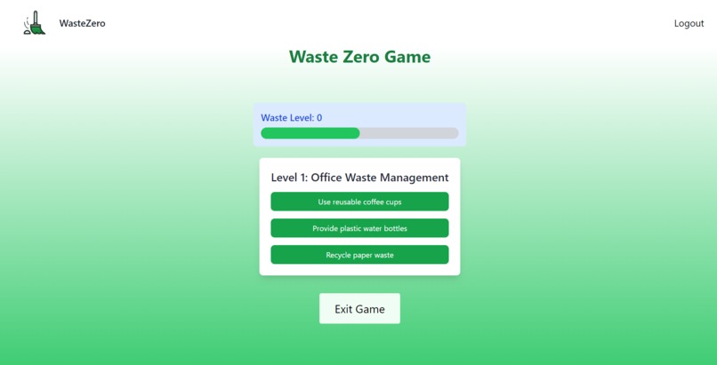 WasteZero – screenshot 2