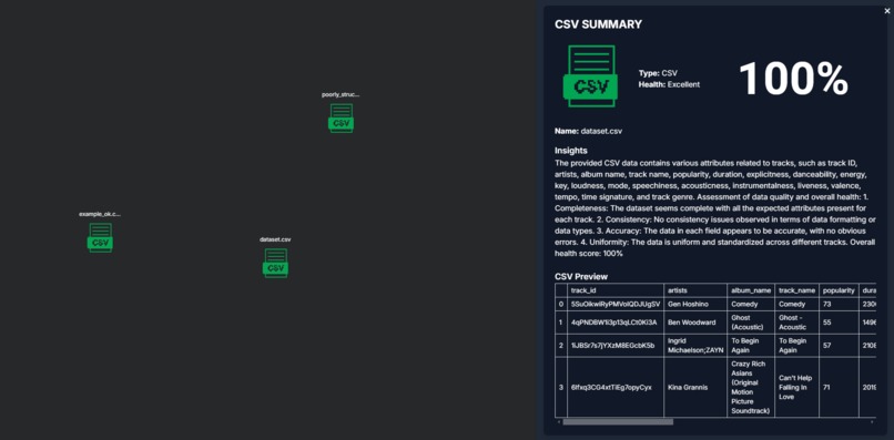 CSV Health Checker – screenshot 2