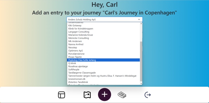 MyJourney – screenshot 5