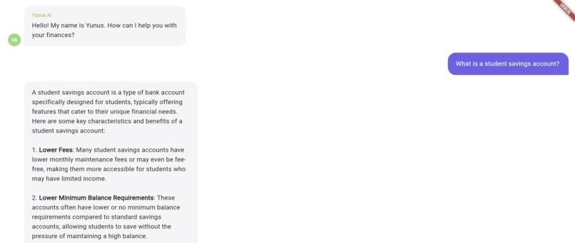 Yunus.AI – screenshot 1