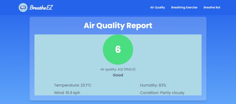 BreatheEZ – screenshot 1