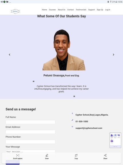 Cypher school Academy – screenshot 6