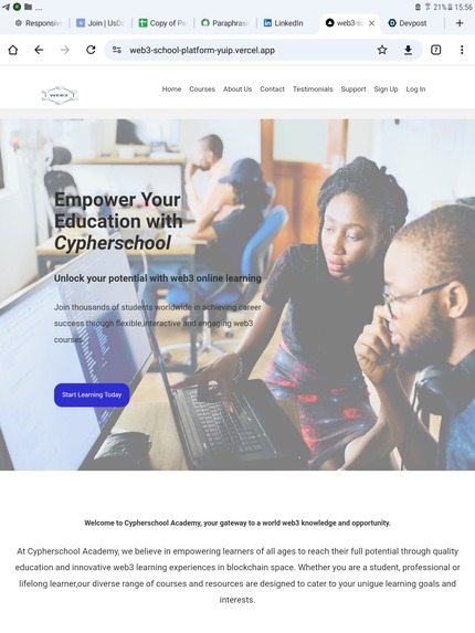 Cypher school Academy – screenshot 9