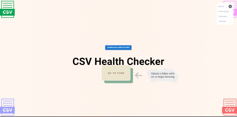 CSV Health Checker – screenshot 1