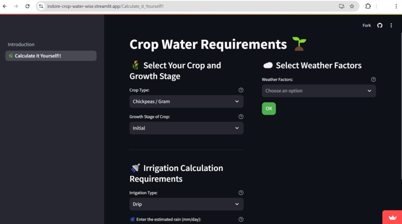 IndoreCropWaterWise – screenshot 2