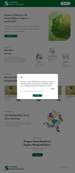 Sustainable summer challenge – screenshot 1