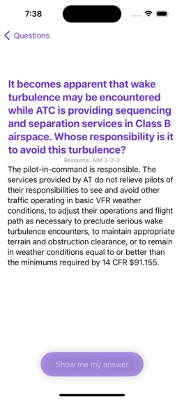 PocketCFI-Airspace Review – screenshot 5