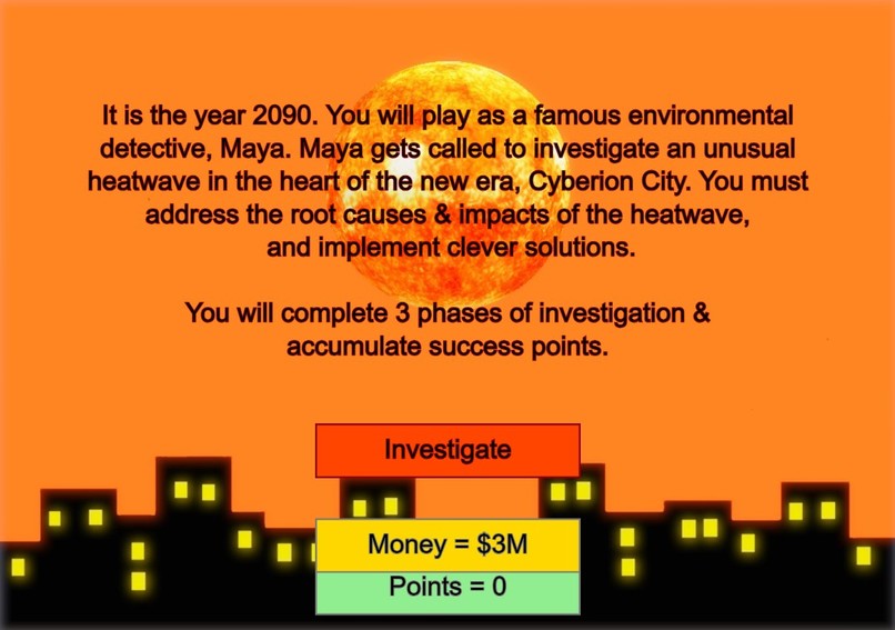 ClimateHero: Preventing heatwaves – screenshot 1