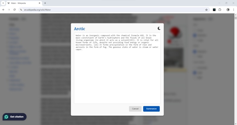 ARCTIC - The Smallest Text Summarizer – screenshot 4