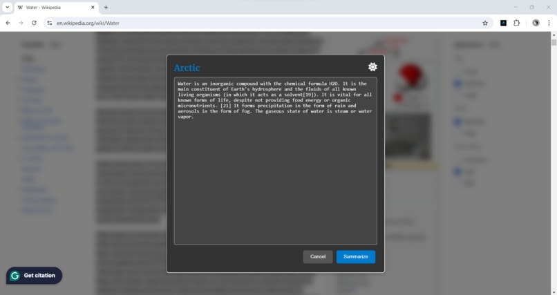 ARCTIC - The Smallest Text Summarizer – screenshot 5