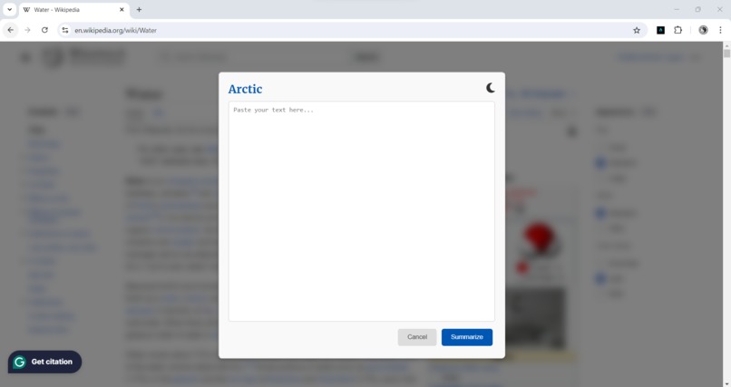 ARCTIC - The Smallest Text Summarizer – screenshot 2