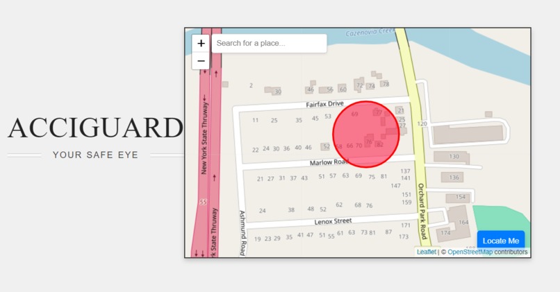 AcciGuard – screenshot 1