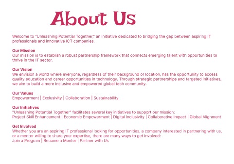 Unleashing Potential Together  – screenshot 5