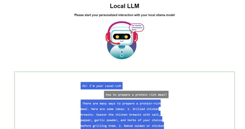 local llm with authentication – screenshot 5