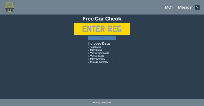 vehicle-site – screenshot 1