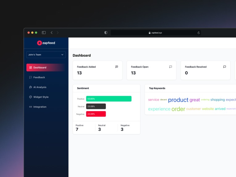 Zapfeed – screenshot 1