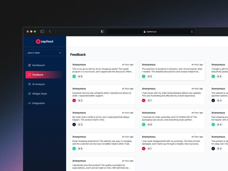Zapfeed – screenshot 2