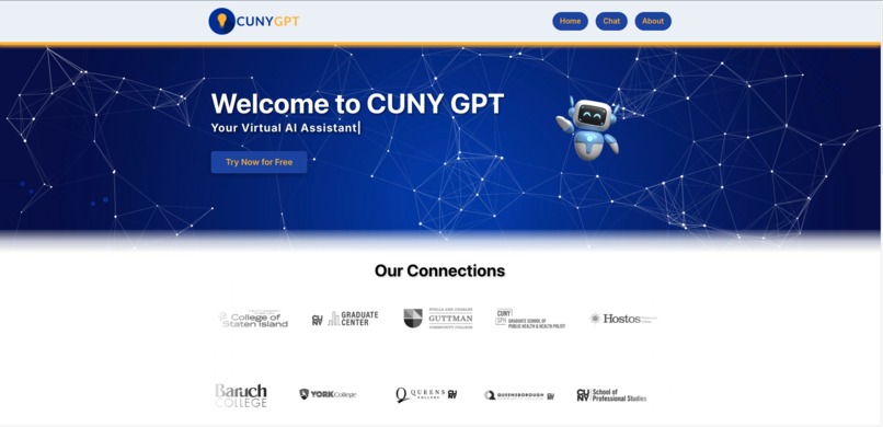 CUNYGPT – screenshot 1