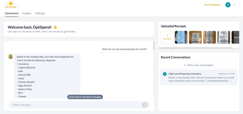 OptiSpend – screenshot 4