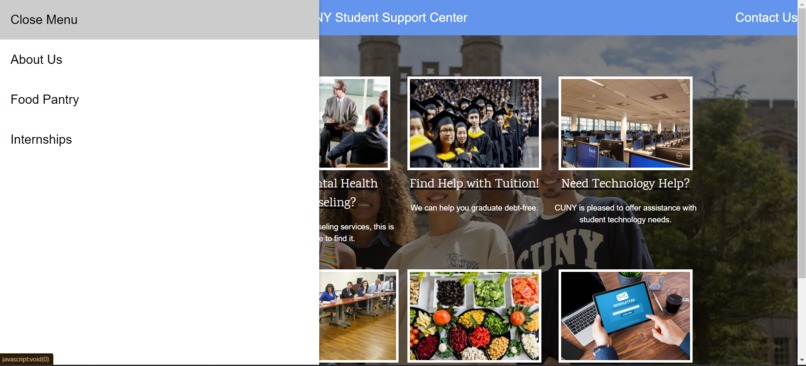 CUNY Student Support Hub  – screenshot 1