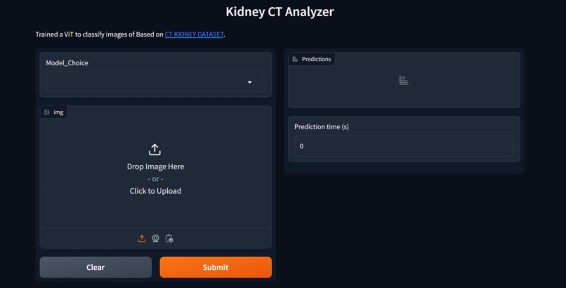 Kidney CT Analyzer – screenshot 1