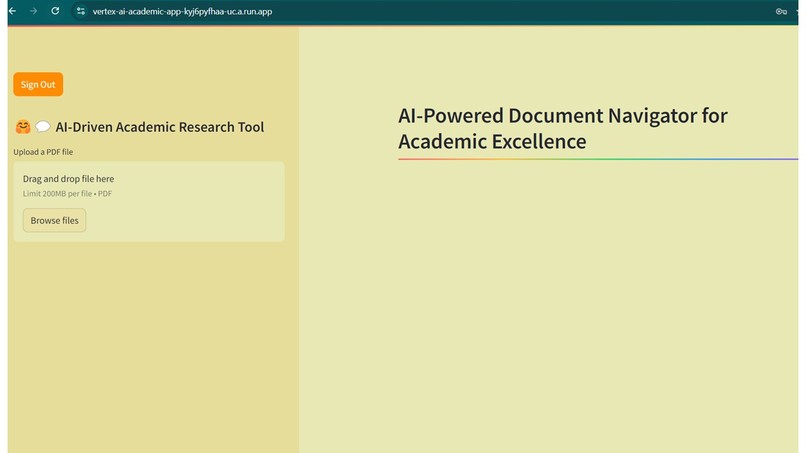 AI-Powered Document Navigator for Academic Excellence – screenshot 5