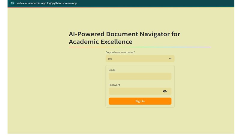 AI-Powered Document Navigator for Academic Excellence – screenshot 4