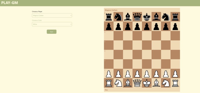 PLAY-GM – screenshot 1