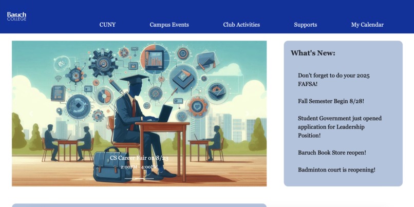 My CUNY Calendar – screenshot 2