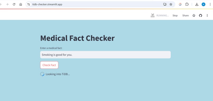 Fact Checker – screenshot 1