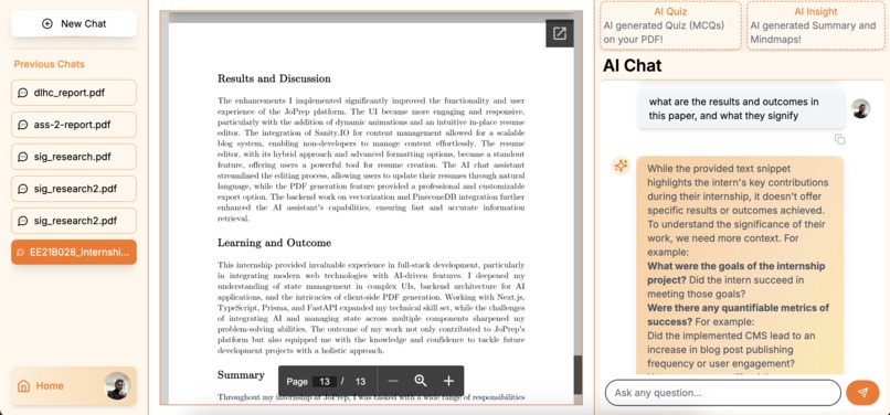 IntellectAI – screenshot 2
