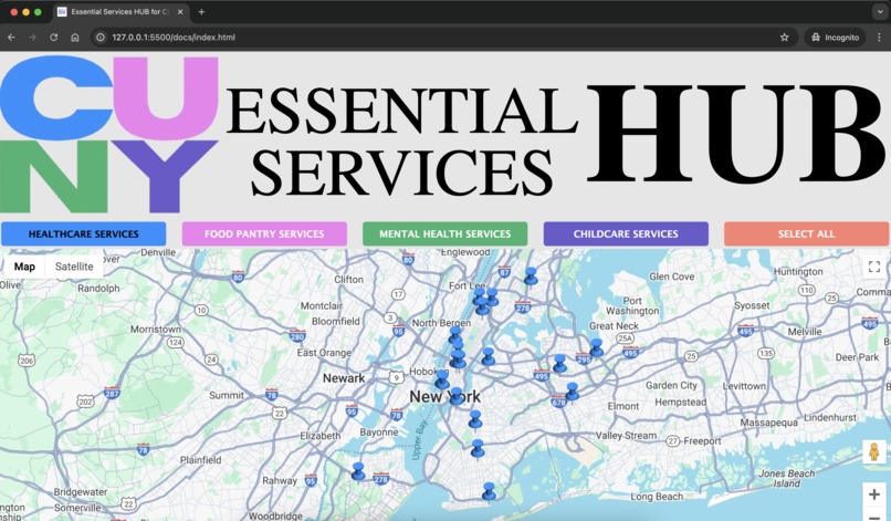 CUNY Essential Services HUB – screenshot 4