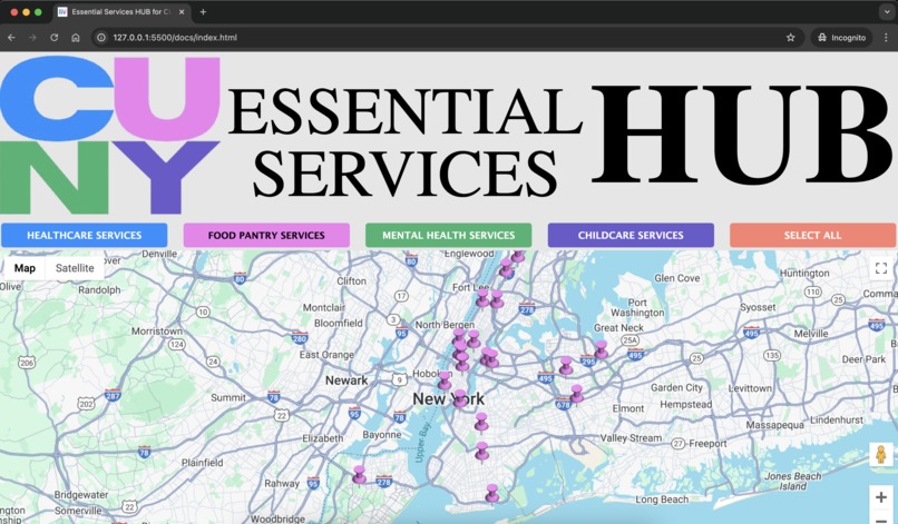 CUNY Essential Services HUB – screenshot 5