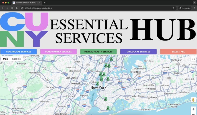 CUNY Essential Services HUB – screenshot 6
