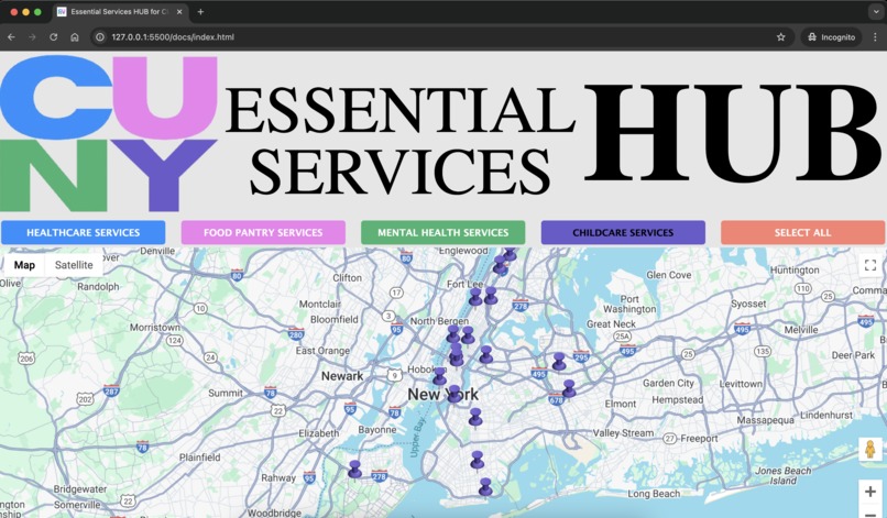 CUNY Essential Services HUB – screenshot 7