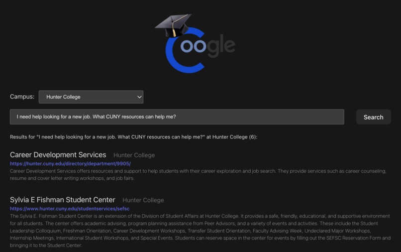 Coogle – screenshot 2