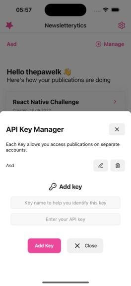 Newsletterytics – screenshot 3