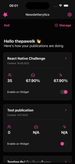 Newsletterytics – screenshot 4