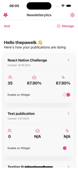 Newsletterytics – screenshot 6
