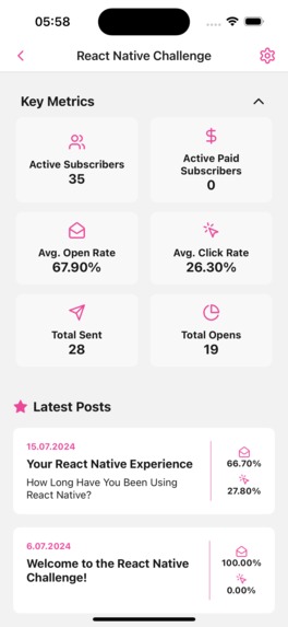 Newsletterytics – screenshot 7