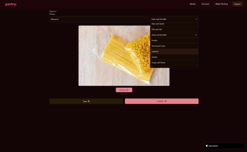 Pantry – screenshot 2