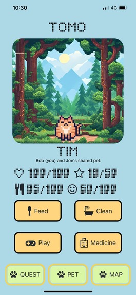 Tomogotchi - Tamagotchi with friends – screenshot 5