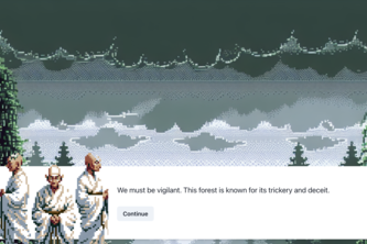 AI powered fiction-based RPG game