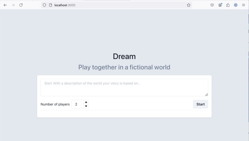 AI powered fiction-based RPG game – screenshot 3