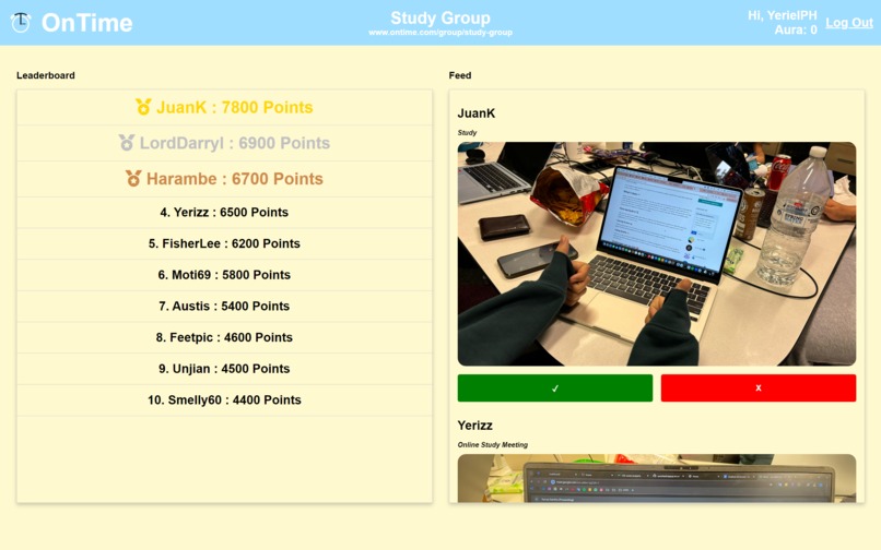 OnTime – screenshot 3